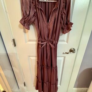 Misa  Los Angelas Mauve Dress S